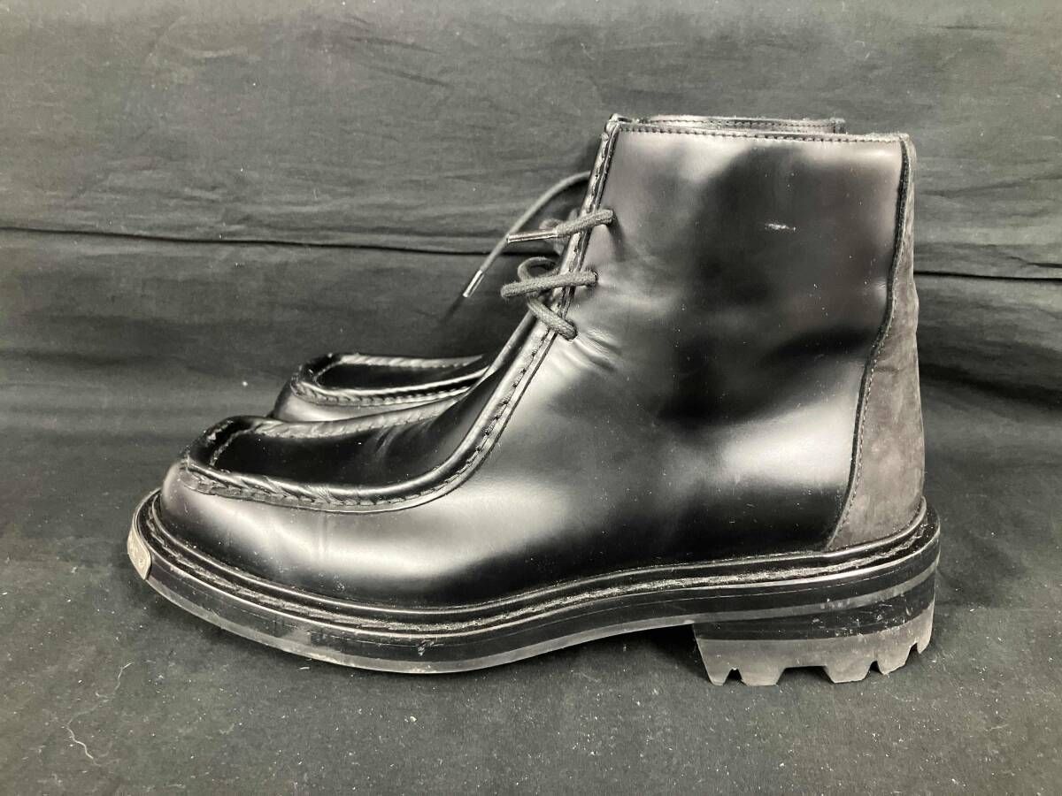 OAMC イタリア製 レザーブーツ ブラック サイズ42