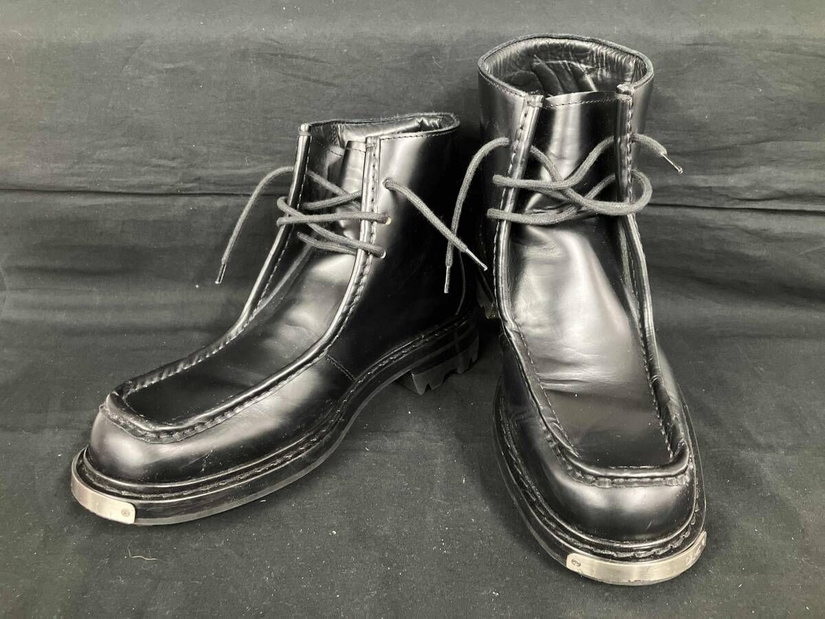 OAMC イタリア製 レザーブーツ ブラック サイズ42