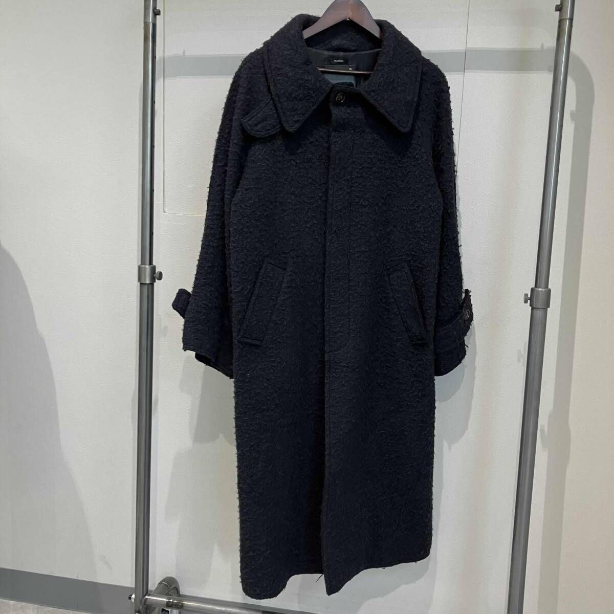 R 13 アールサーティーン ロングコート ネイビー