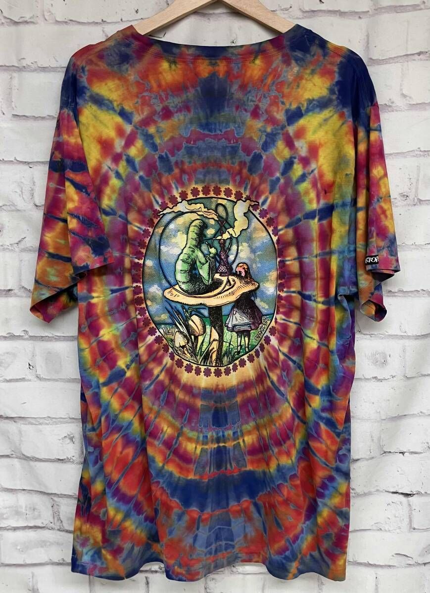 アイテム RED HOT CHIRIPEPPERS × FREAKTOPIA Specia レッドホットチリペッパーズ タイダイT 半袖 Lサイズ バンT メンズ 夏