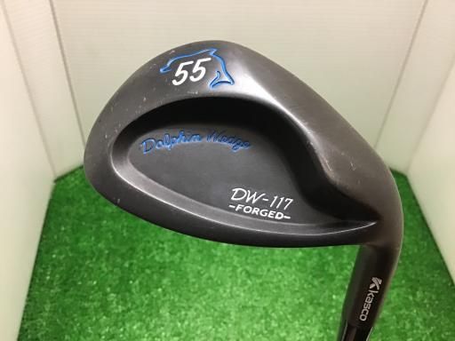 キャスコ Dolphin wedge DW 117 FORGED 55° ウェッジ WG KBS TOUR 90 フレックスS メンズ 男性用 右利き 右用 Cランク ゴルフクラブ
