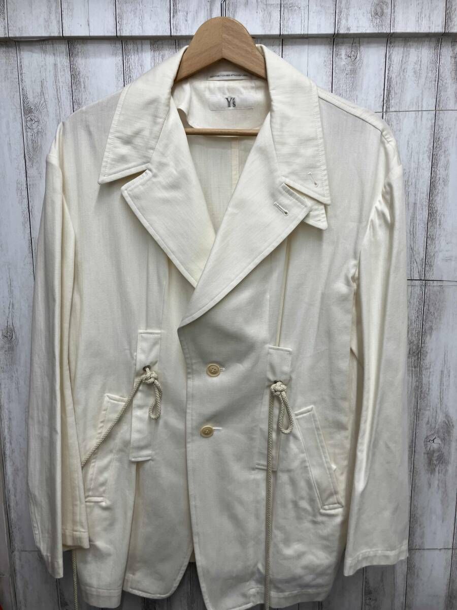 Y s テーラードジャケット YH J 04 13 ベージュ