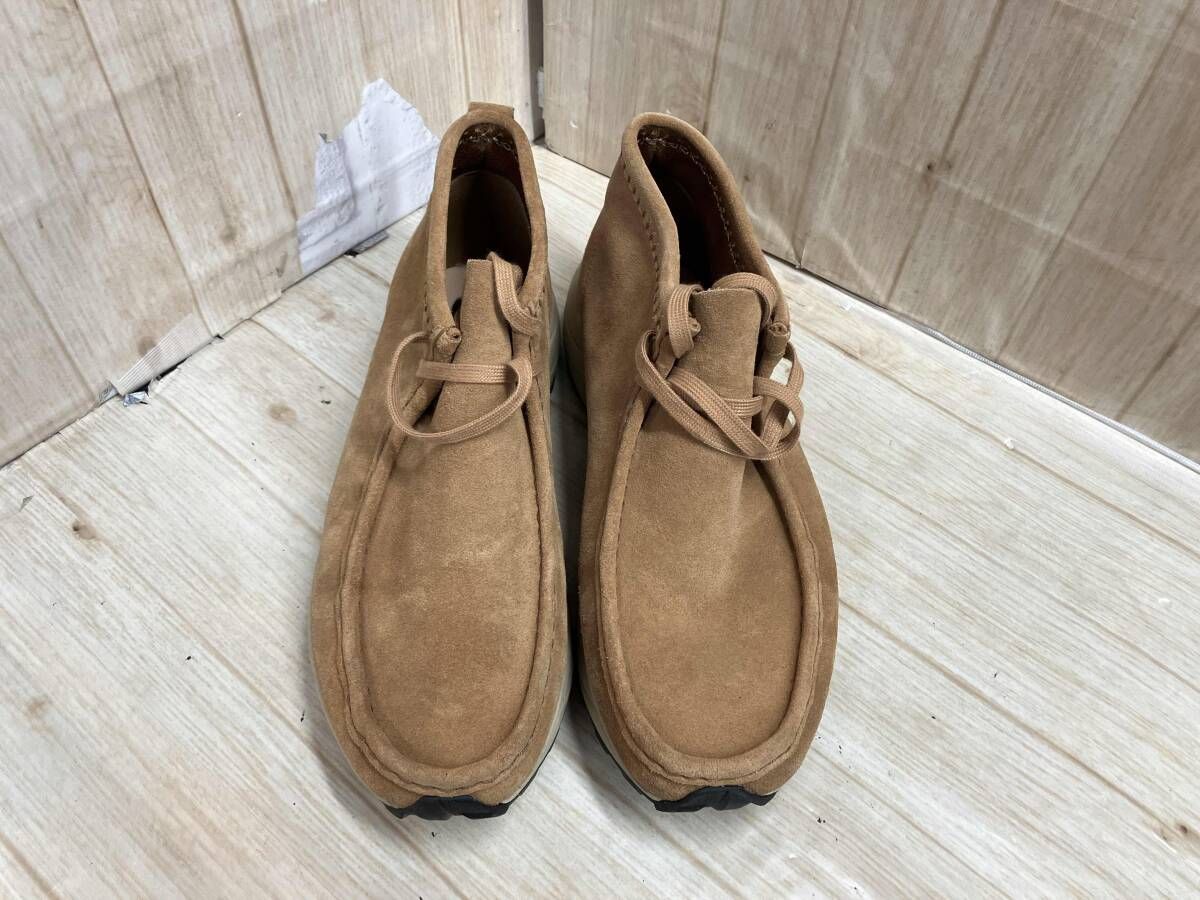 Clarks クラークス Wallabee Eden ベージュ 26 5 cm ワラビー エデン メンズシューズ
