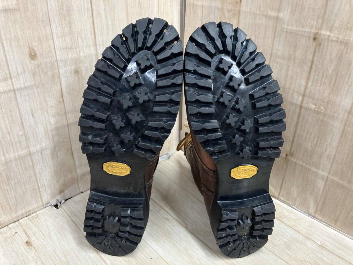 ロガーブーツ ブラウン