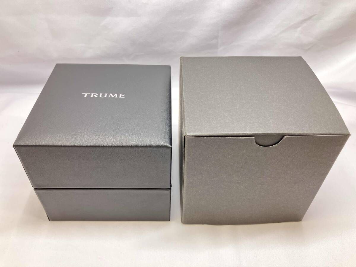  BOX付 TRUME トゥルーム ME 25 UAAO カーキ オートクォーツ 腕時計 自動巻き時計 腕時計(アナログ)