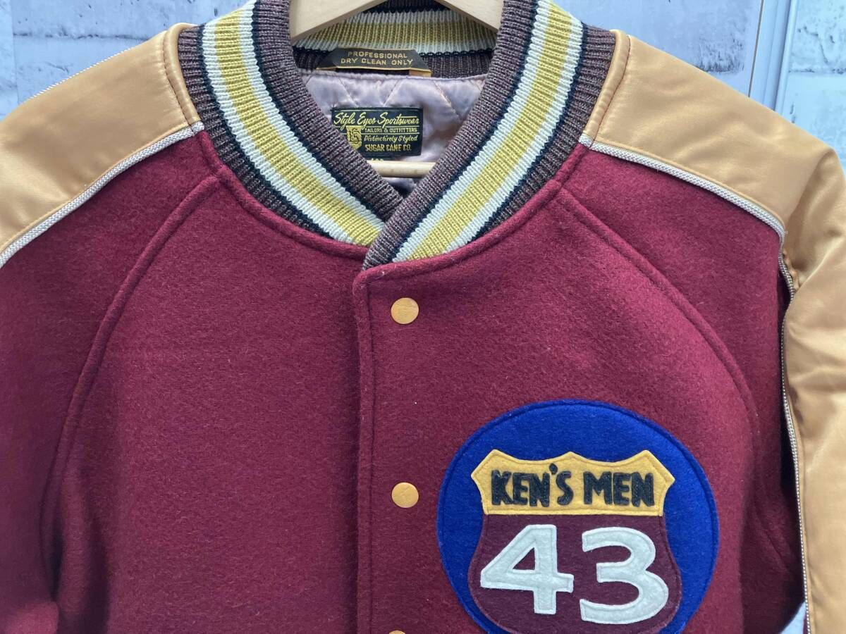 バ*ン様 SUGARCANE Style Eyes スタジャン 40R スタジャン style eyes