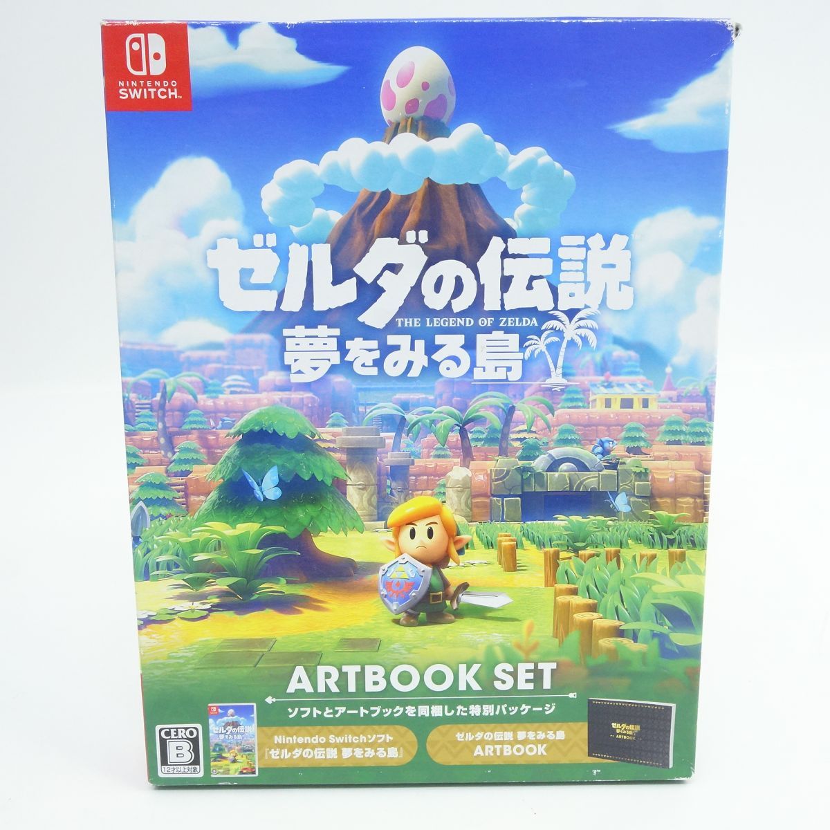 Nintendo Switchソフト ゼルダの伝説 夢をみる島 ARTBOOK SET ※中古