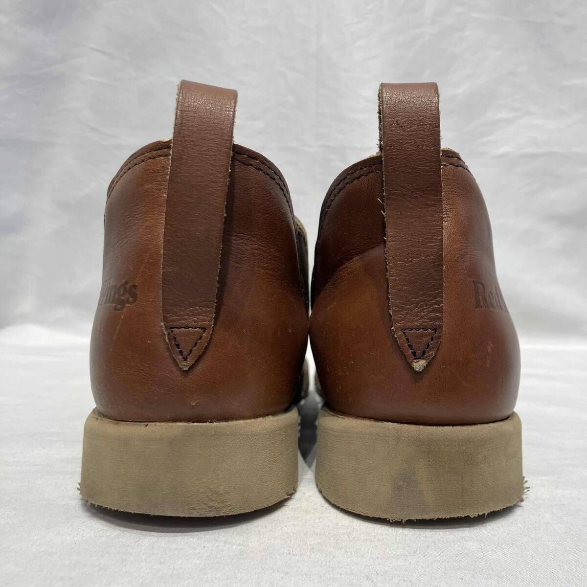 90 s RED WING サイドゴアブーツ ROMEO size 7 ブラウン レッドウィング