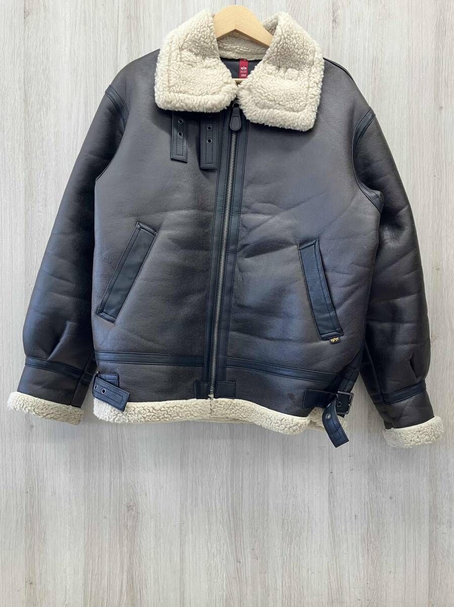 ALPHA アルファ インダストリーズ フライトジャケット フェイクムートン ボア B 3 TA 1548 M サイズ 藤沢大庭