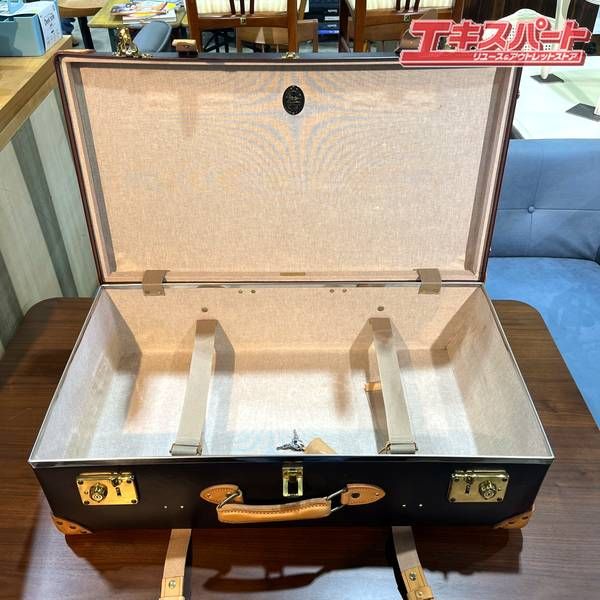 グローブトロッター サファリ ラージ スーツケース ブラウンナチュラル 2輪 74 L 30インチ 45万円