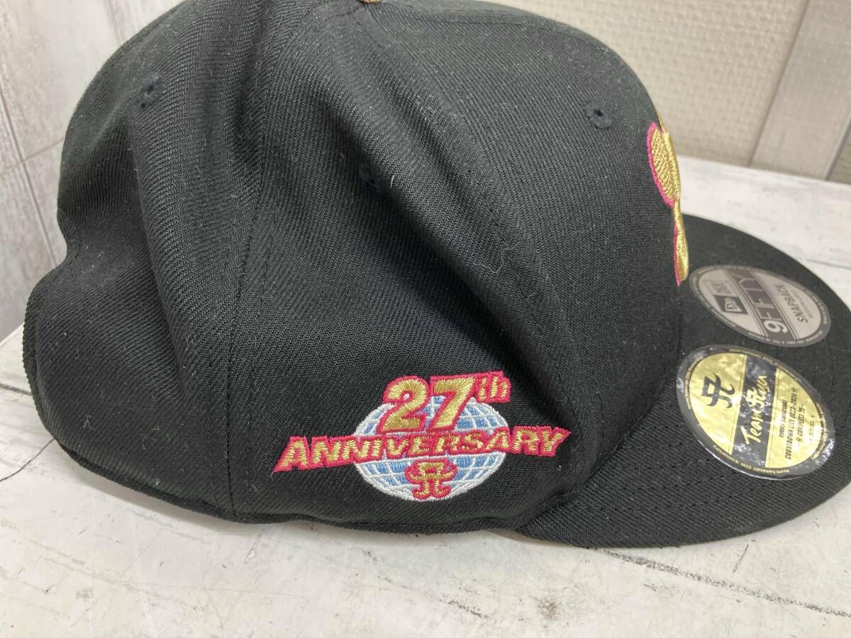  ERAキャップ浜崎あゆみコラボブラックゴールドスナップバック ニット帽 ビーニー 帽子