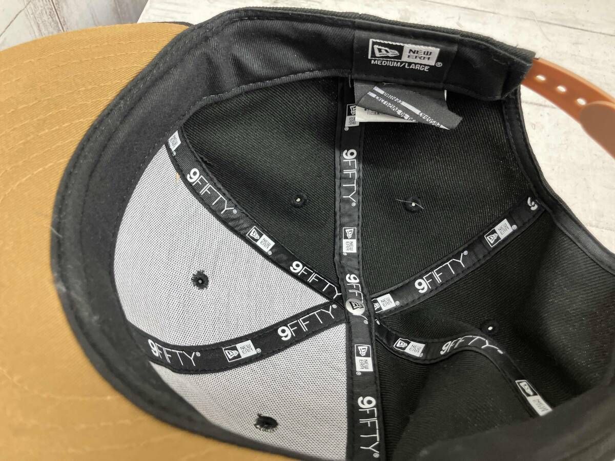 ERAキャップ浜崎あゆみコラボブラックゴールドスナップバック