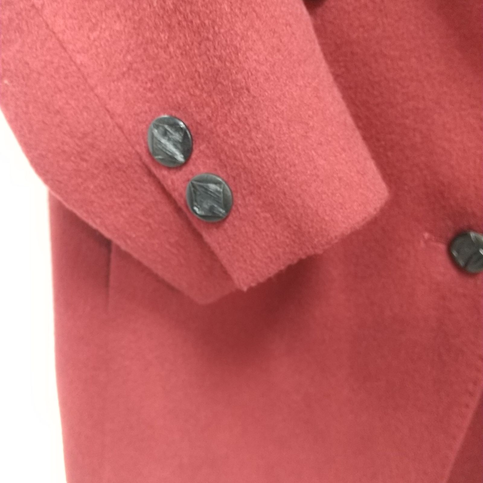 ks54◇カシミヤ100% leilian レリアン ダブルブレスト チェスター