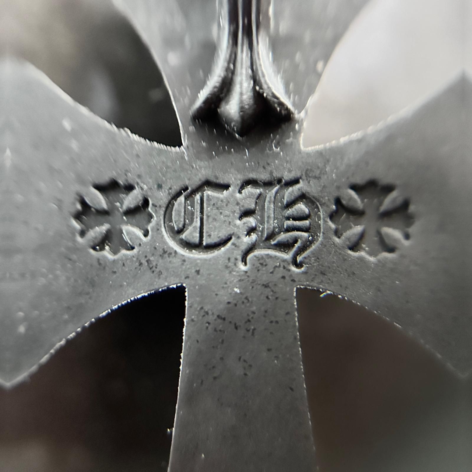 未使用 CHROME HEARTS ラバーネックレス シリコン クロス ネックレス