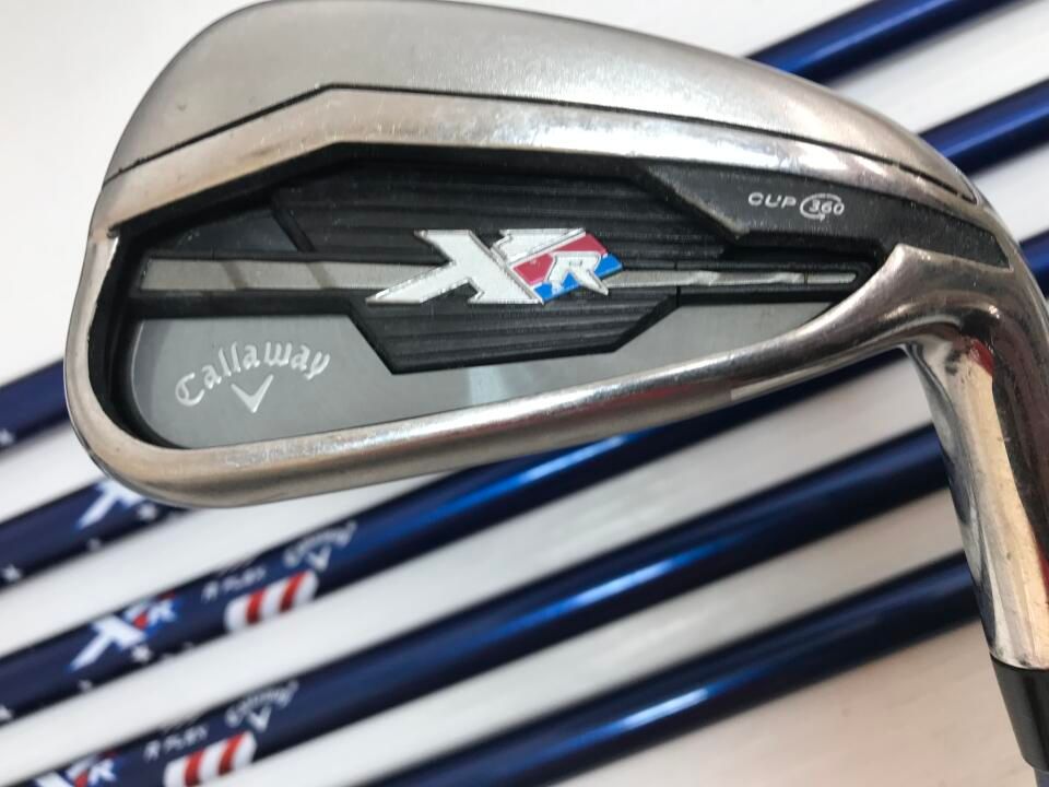 キャロウェイ 【訳あり】XR XR Rフレックス アイアンセット 中古【最短