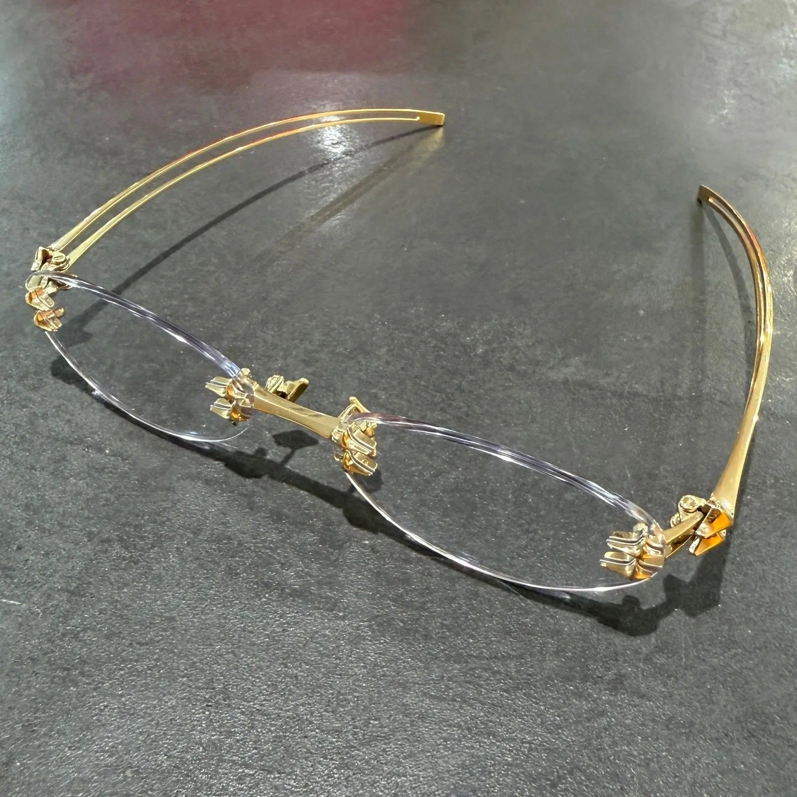 ジェントルモンスター　リムレスメガネ 参考上代40300円 GENTLE MONSTER Node 030 サングラス リムレスメガネ