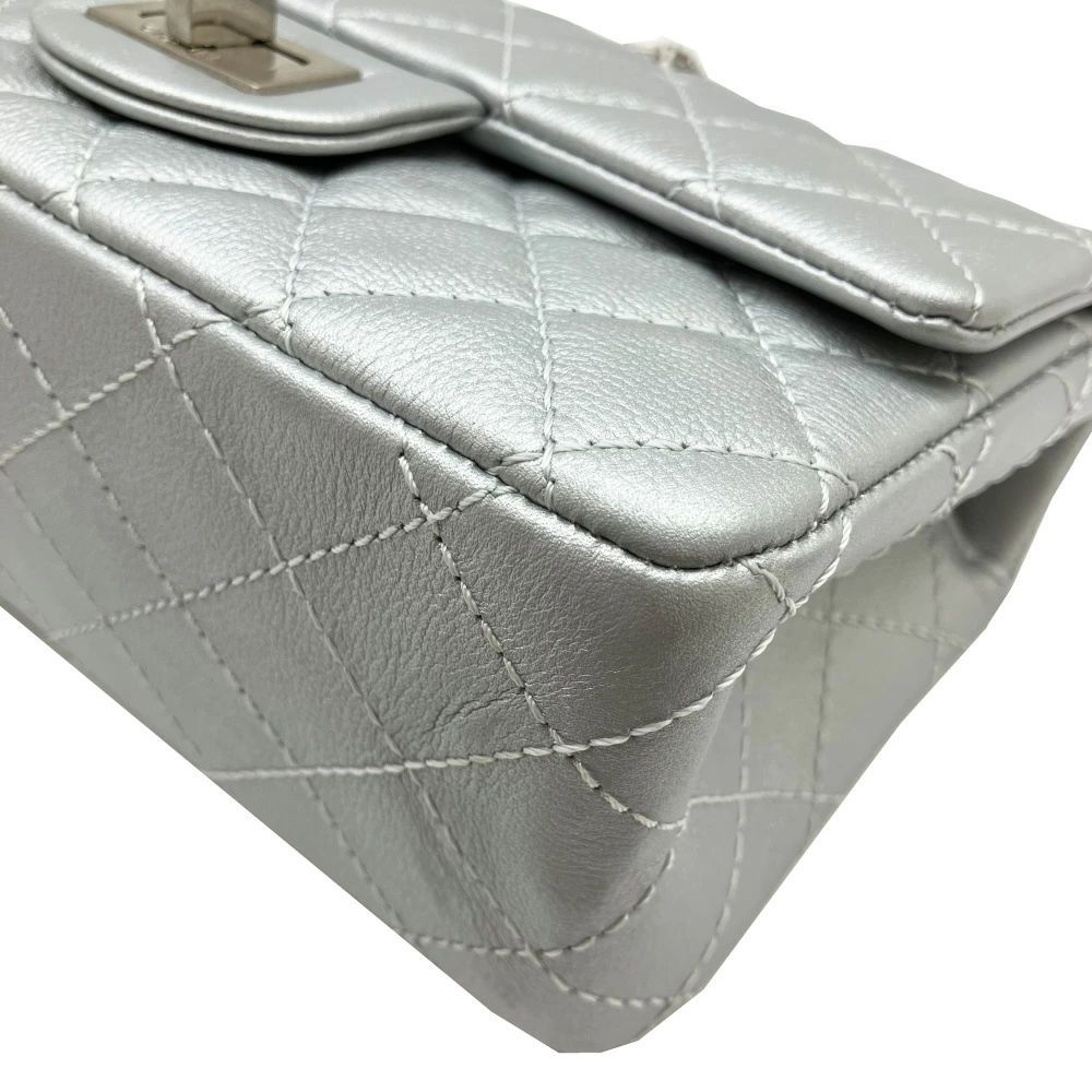 中古】CHANEL シャネル 2.55 ミニマトラッセ ダブルチェーンショルダー