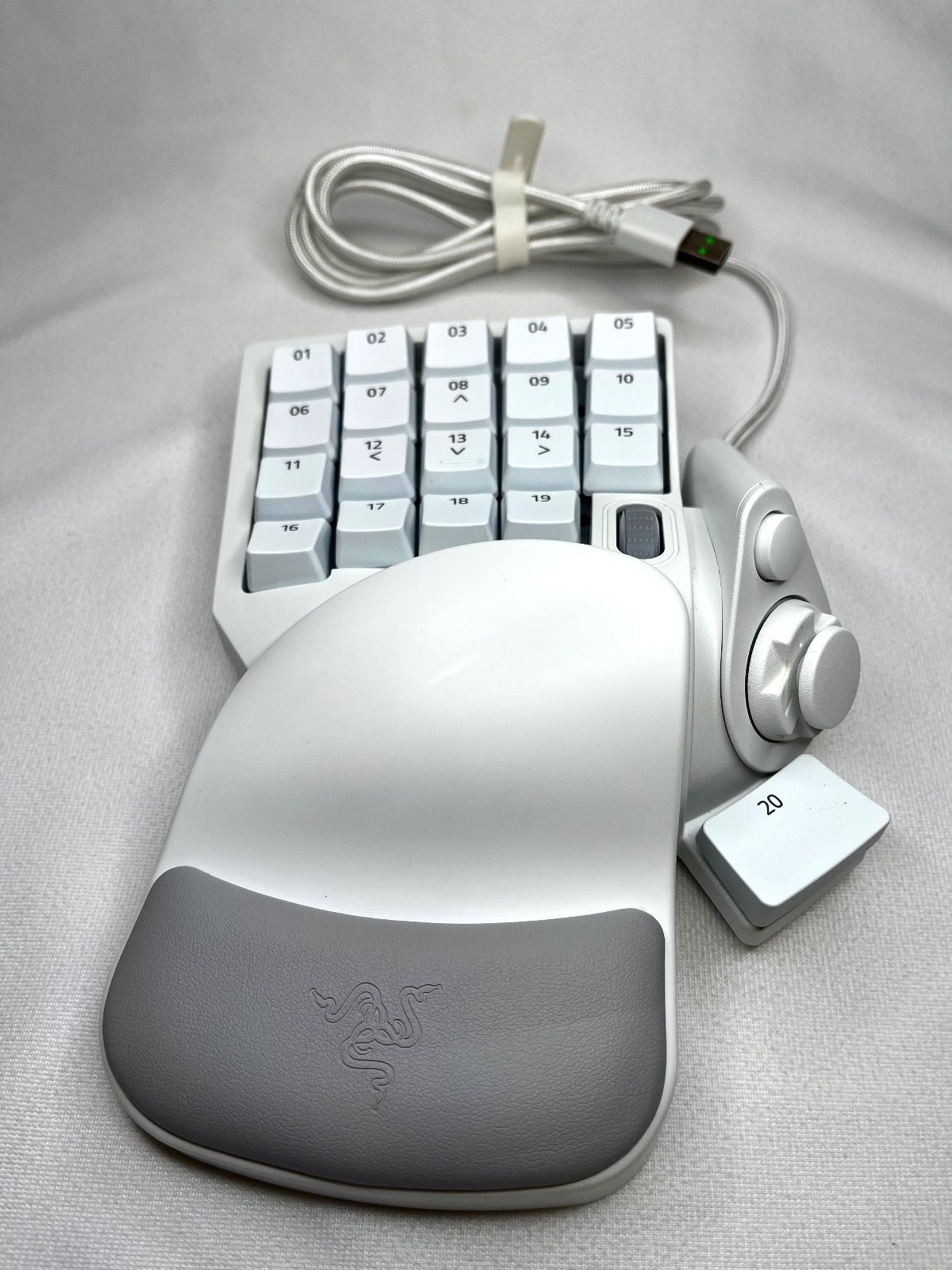 Razer Tartarus Pro Mercury White 美品 【公式通販】