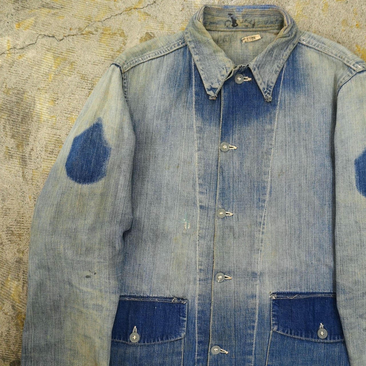 WW 2 1940 s U ARMY デニム カバーオール サイズ38相当 ヴィンテージ 実物