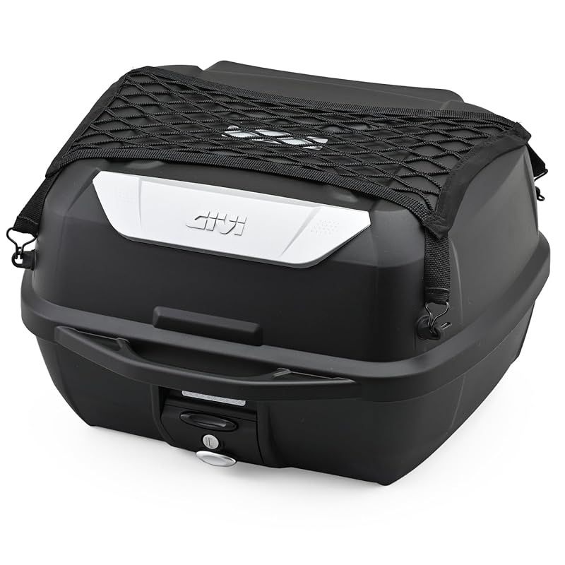 GIVI ジビ バイク リアボックス モノロック 43 L オプション付き インナーボトムマット バックレスト ネットフック E NTL ADV 95342