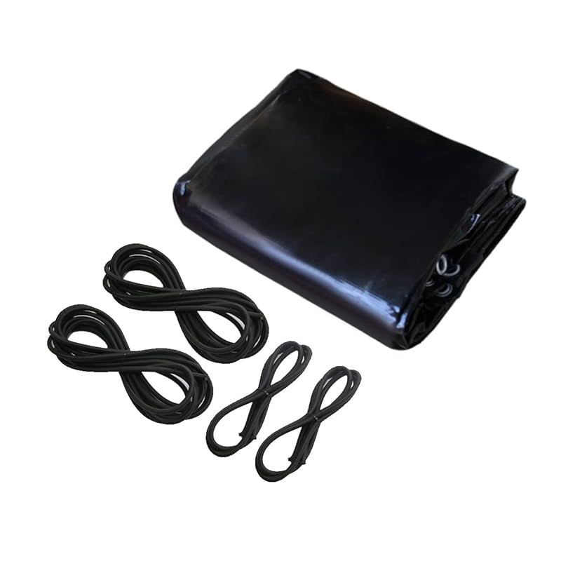 トラック 荷台シート 3 6ｍ 2 4ｍ 1 t 5 t対応 580ｇ 厚手 防水仕樣 PVC帆布 ゴムロープ付属 トラックシート 日焼け防止 耐凍性 耐候性 四角加固 ブラック