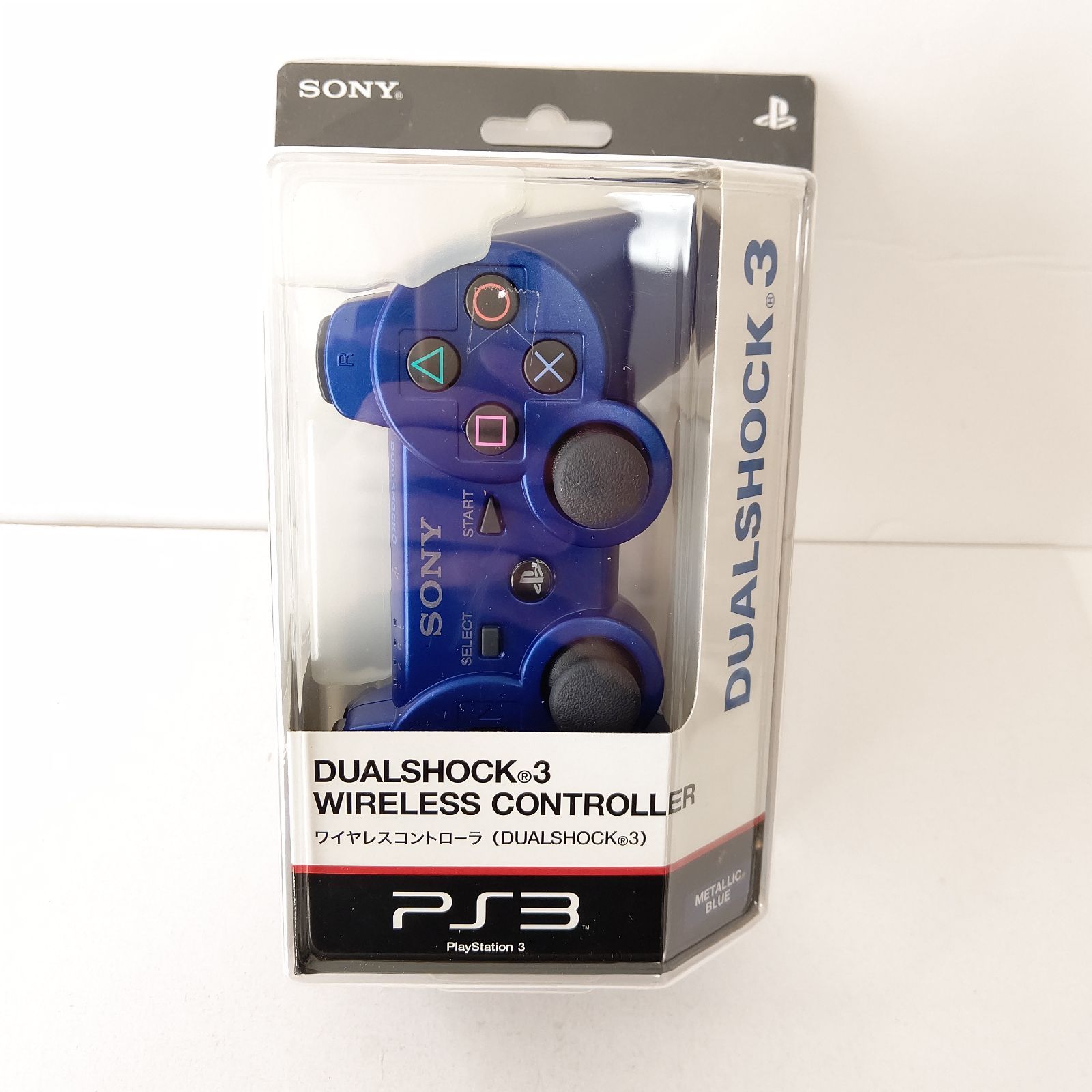 ソニー デュアルショック3 コントローラー メタリックブルー