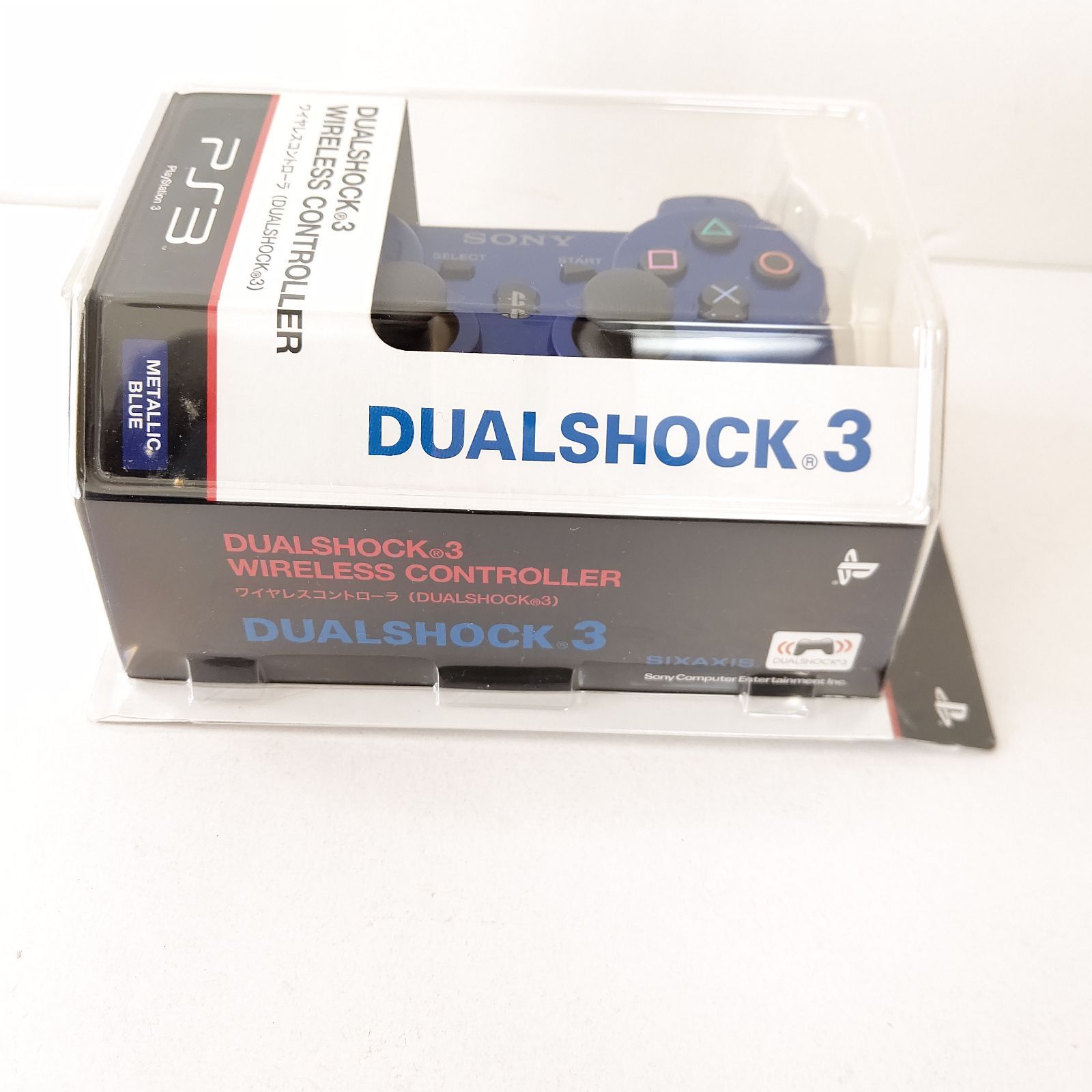  ソニー デュアルショック3 コントローラー メタリックブルー コントローラー 周辺機器