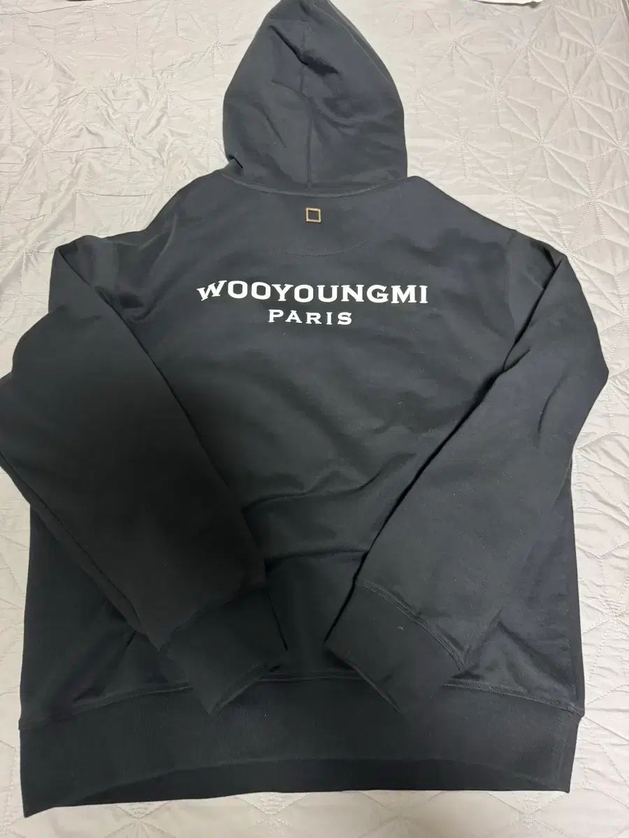 WOOYOUNGMI ウーヨンミ バックロゴ フーディー スウェット ニット ジャケット ジップアップ