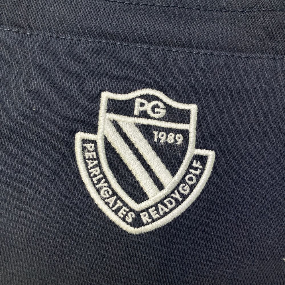 サイズ：0 PEARLY GATES パーリーゲイツ 30周年 刺繍入り ストレッチ