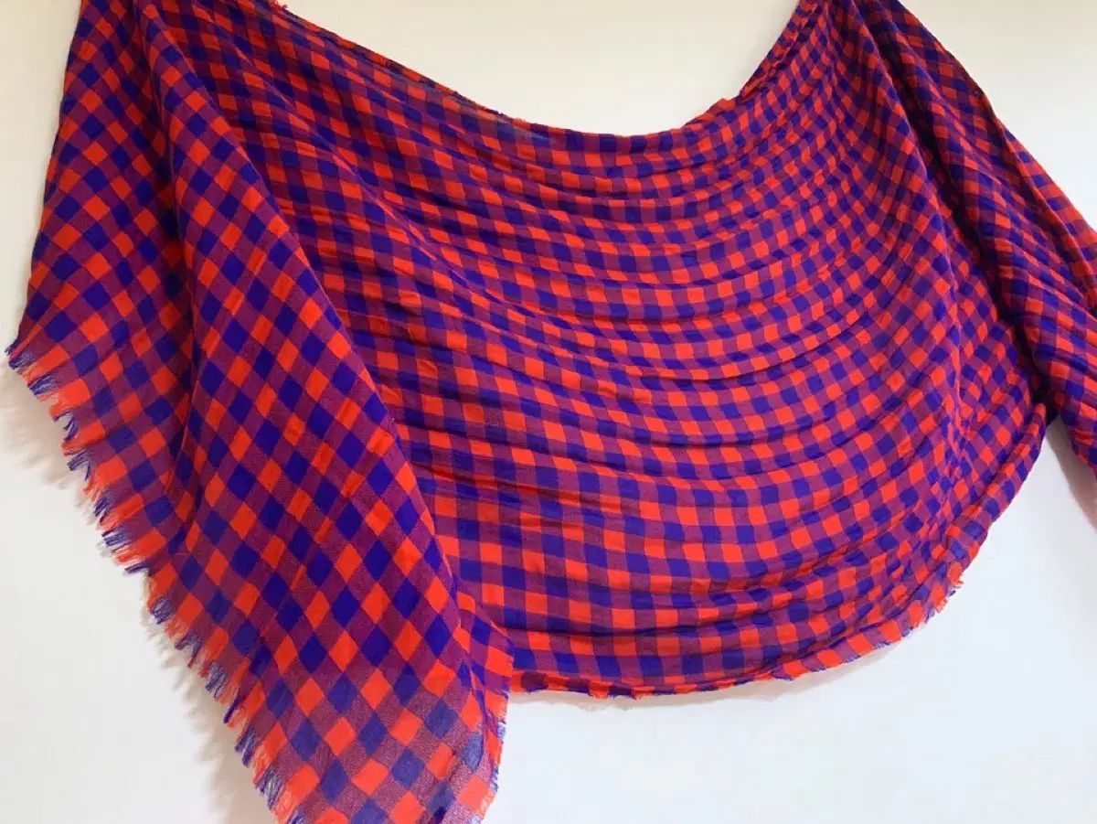 ルイヴィトン キムジョーンズ チェックストール