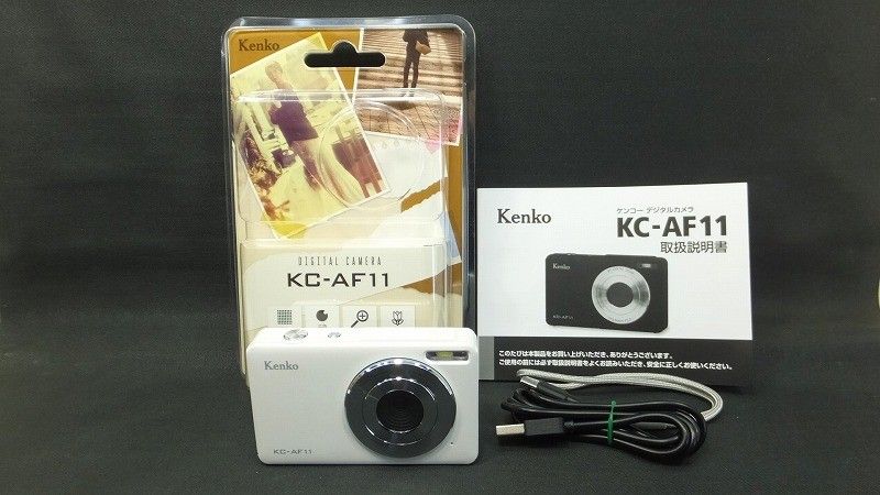s26g-015k【】Kenko ケンコー デジタルカメラ KC-AF11 ホワイト 【公式 