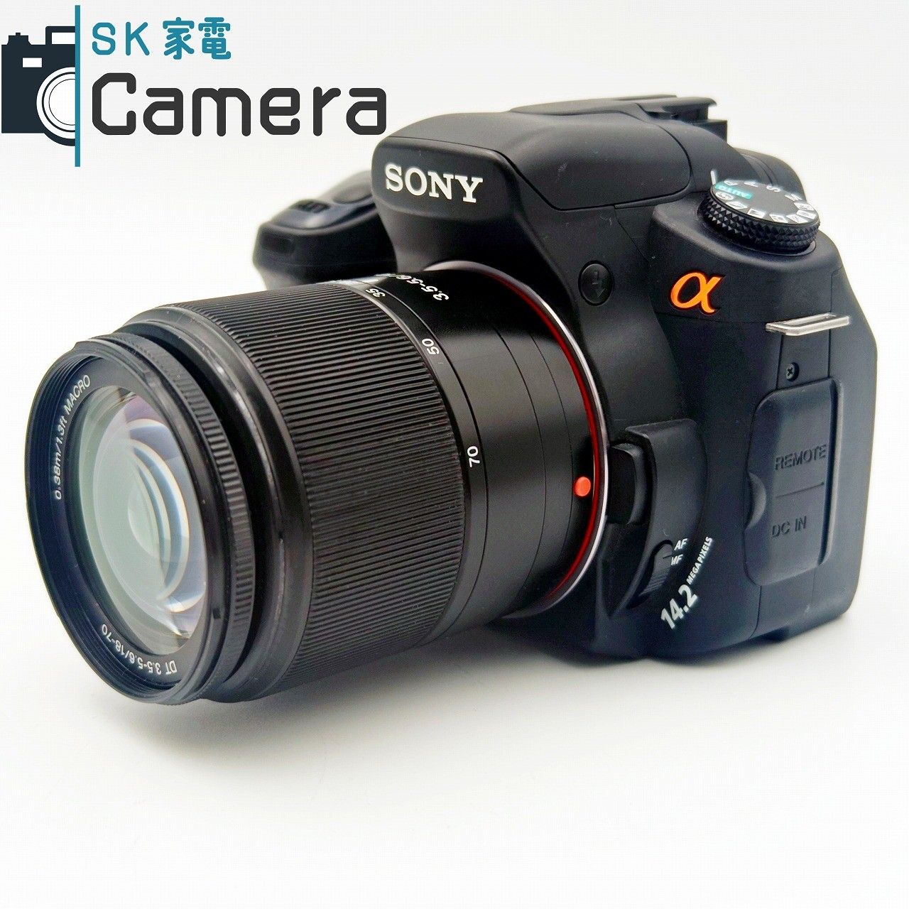 SONY α350 DT 18 70ｍｍ F 3 5 6 MACRO DSLR 350 電池 充電器付
