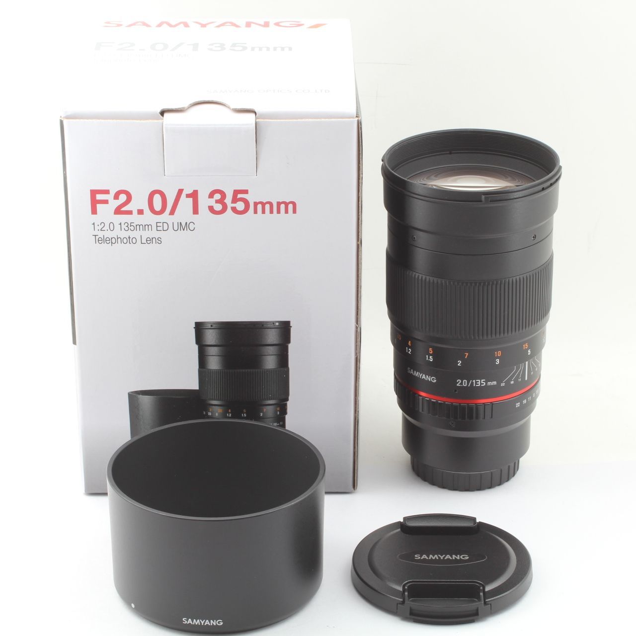SAMYANG サムヤン 135 mm F 2 0 マイクロフォーサーズ用