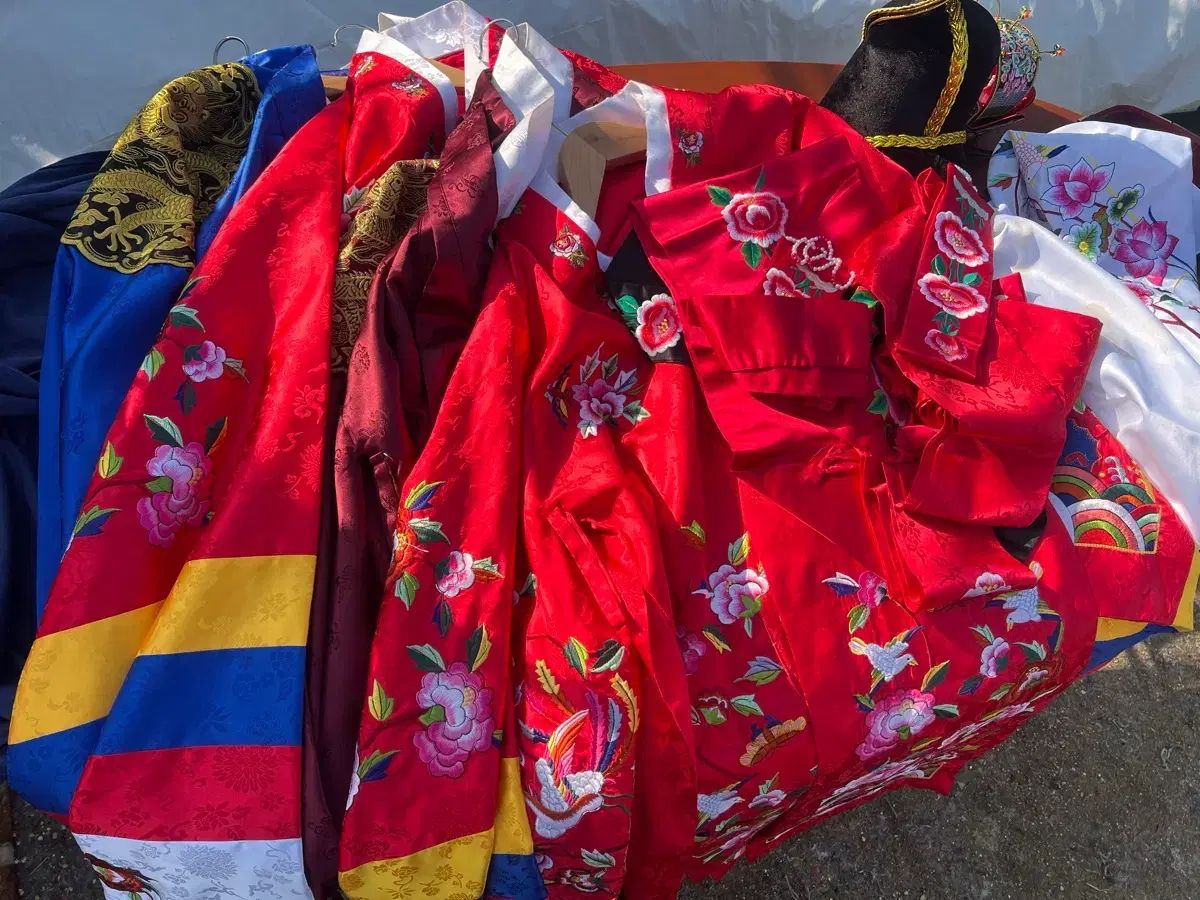 伝統婚礼 チマチョゴリ セット ハン HAN 服 サモ含む