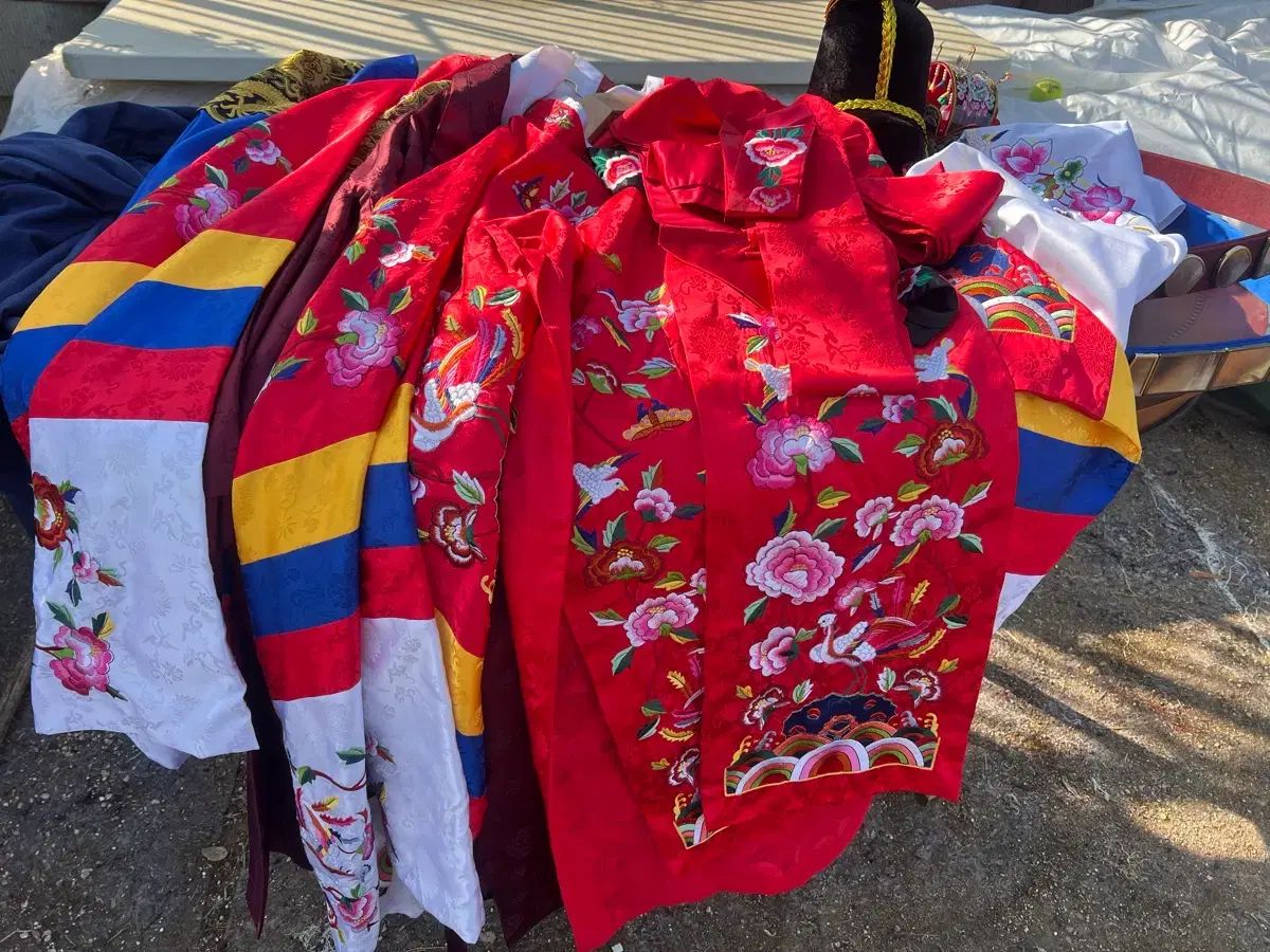 伝統婚礼 チマチョゴリ セット ハン HAN 服 サモ含む