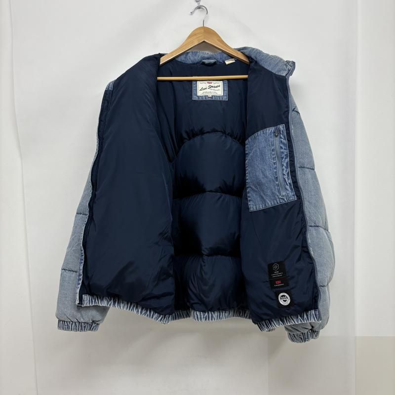 リーバイス スーパーデニムダウンジャケット 600FP デニム地 BIG E