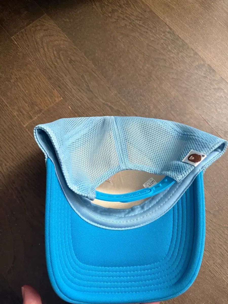 メッシュキャップ ブルー