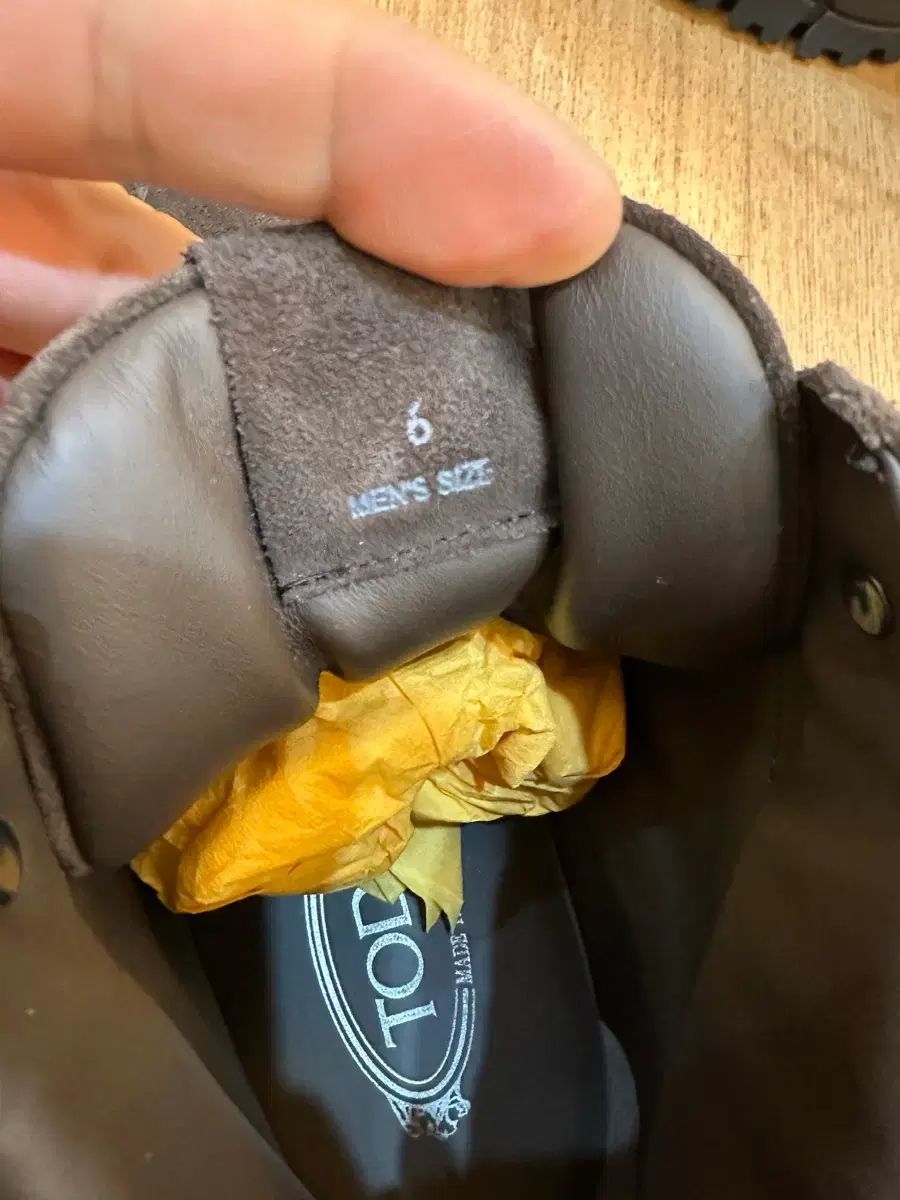  6 TOD S トッズ スウェード ブラウン スポーツブラ ブーツ その他 ブーツ 革靴