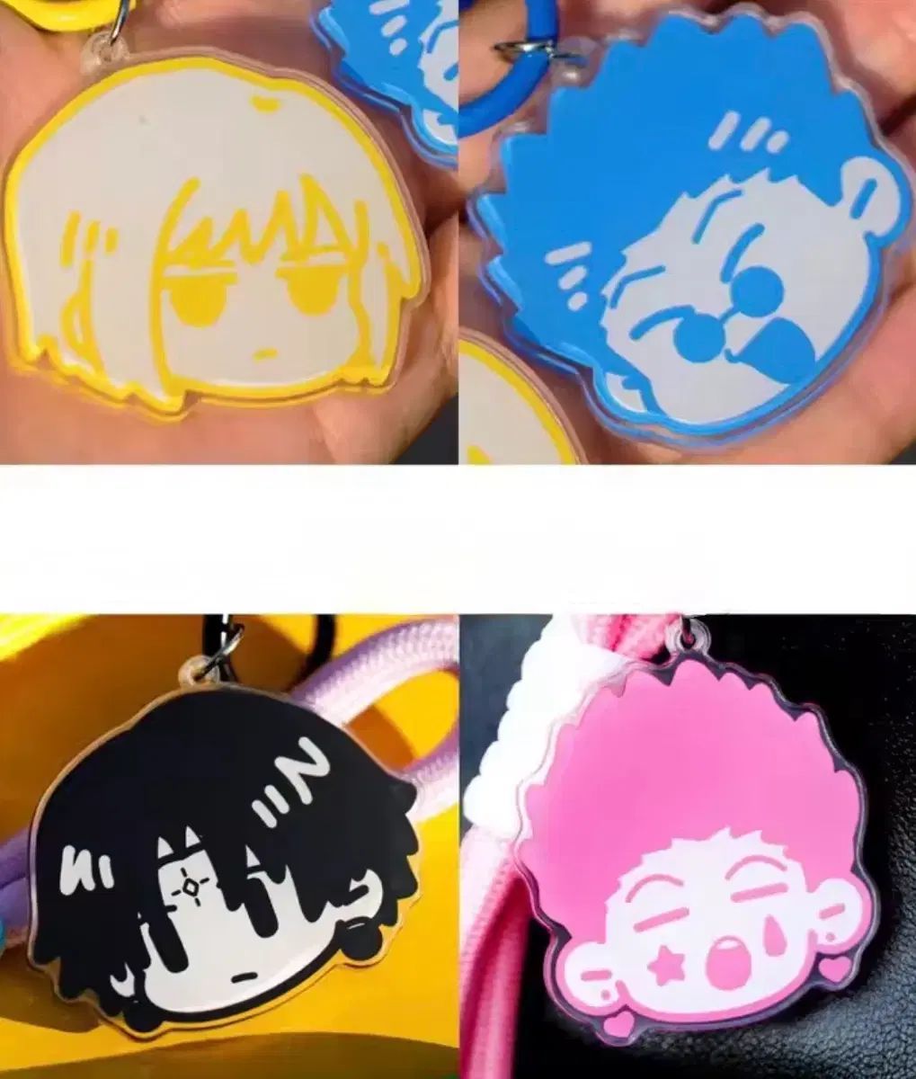 HUNTER×HUNTER キャラクター アクリルキーホルダー ストラップ クロロ