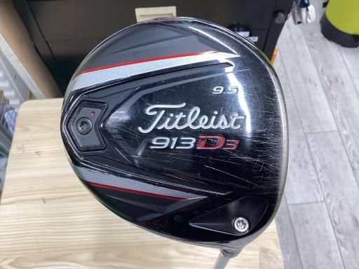 タイトリスト 913 D 3 9 5° ドライバー DR Motore Speeder 661 フレックスS メンズ 男性用 右利き 右用 Dランク ゴルフクラブ