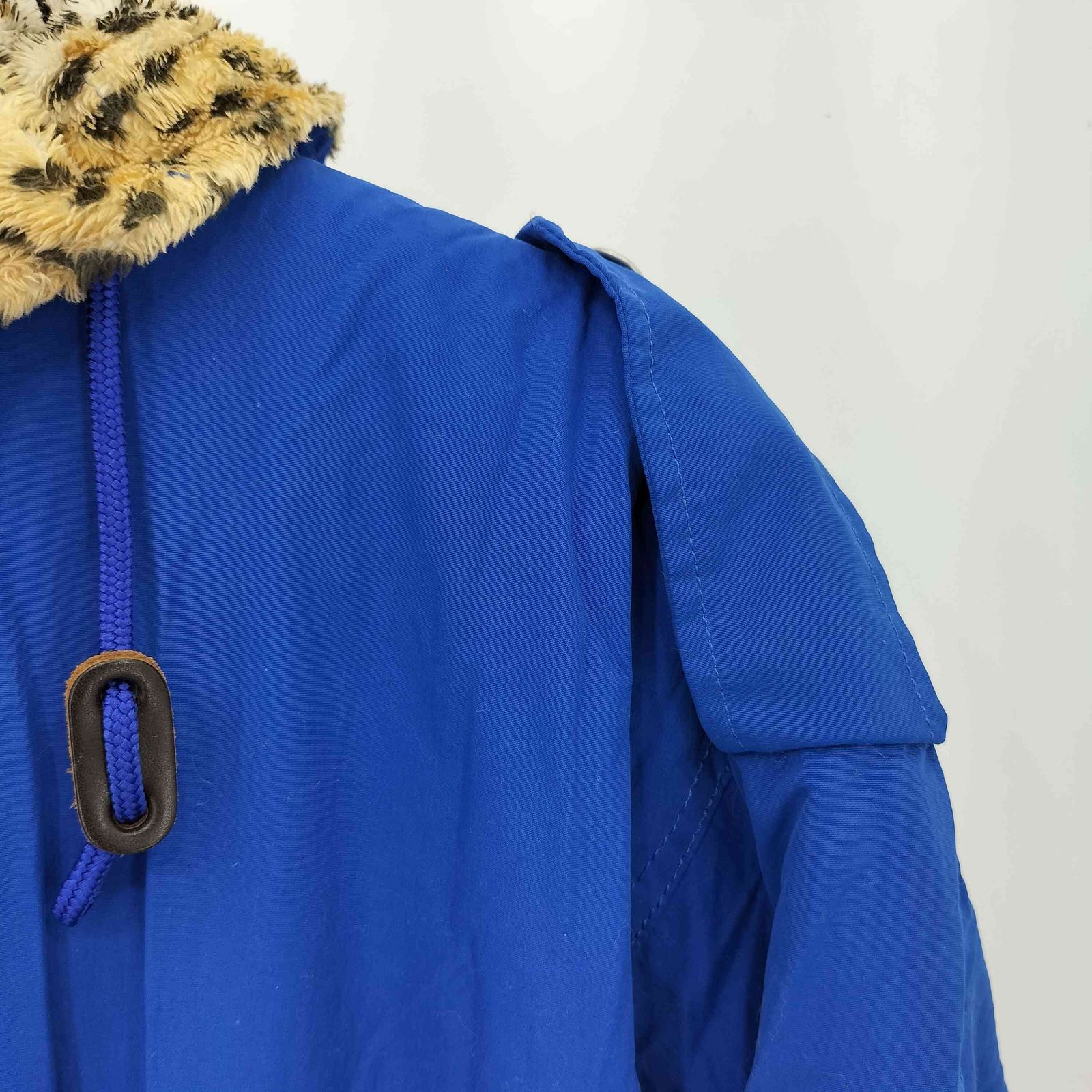 フィンガリン PHINGERIN 裏ジャガー柄 フーデット ダブルジップ モッズ