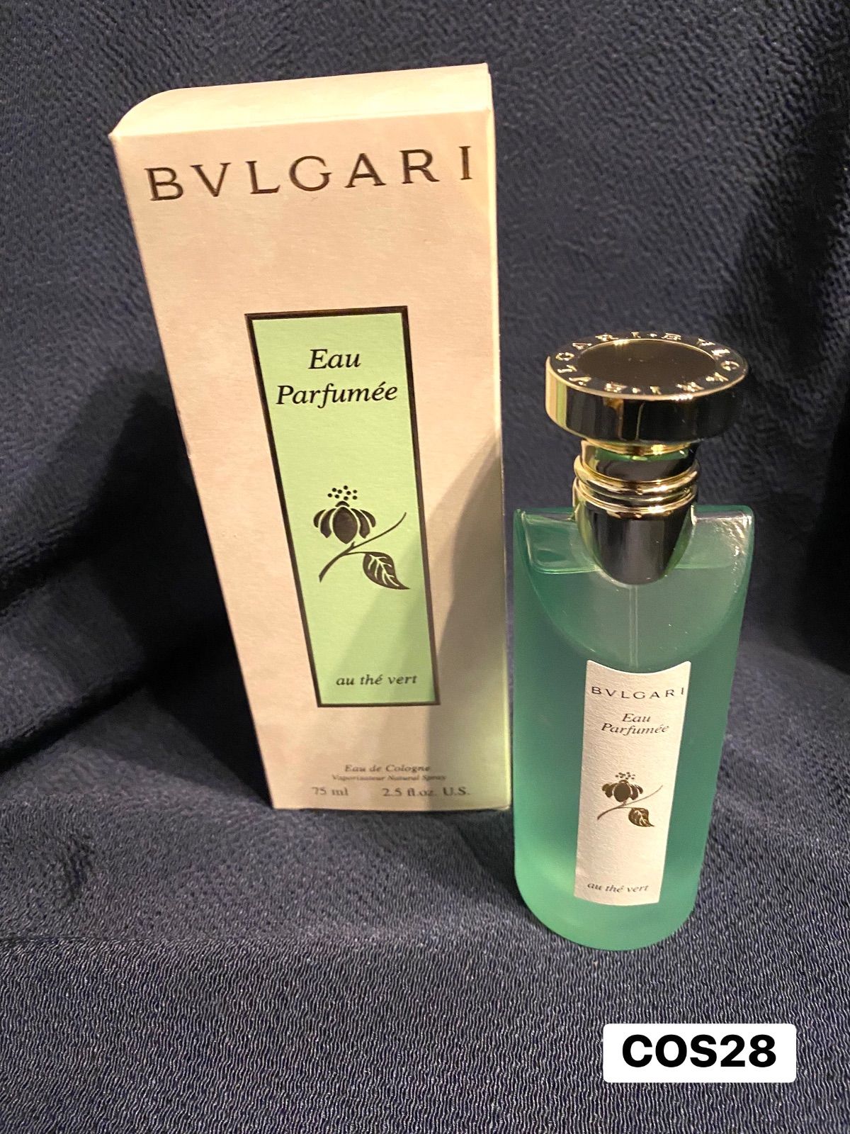 香水 BVLGARI Eau Parfumée au thé vert 75 ml 廃盤 き ♥ COS 28