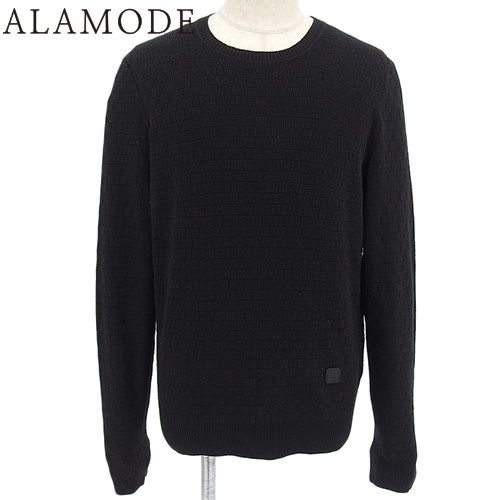 LOUIS VUITTON ルイヴィトン ダミエ メンズ　ニット セーター L ルイ・ヴィトン LOUIS VUITTON ディストーテッドダミエ柄ニット