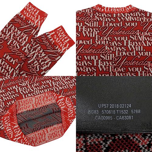 BALENCIAGA(バレンシアガ) I Will Always Love You ニット トップス 18