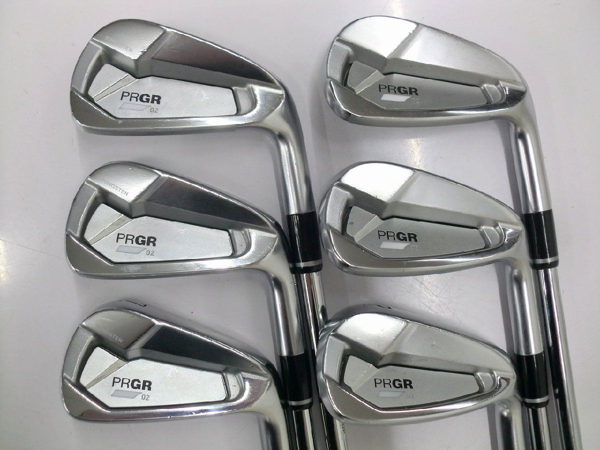 品 プロギア 02 アイアン 2025 5 Pw 6本 スペックスチール3 Ver 2 M 43 S