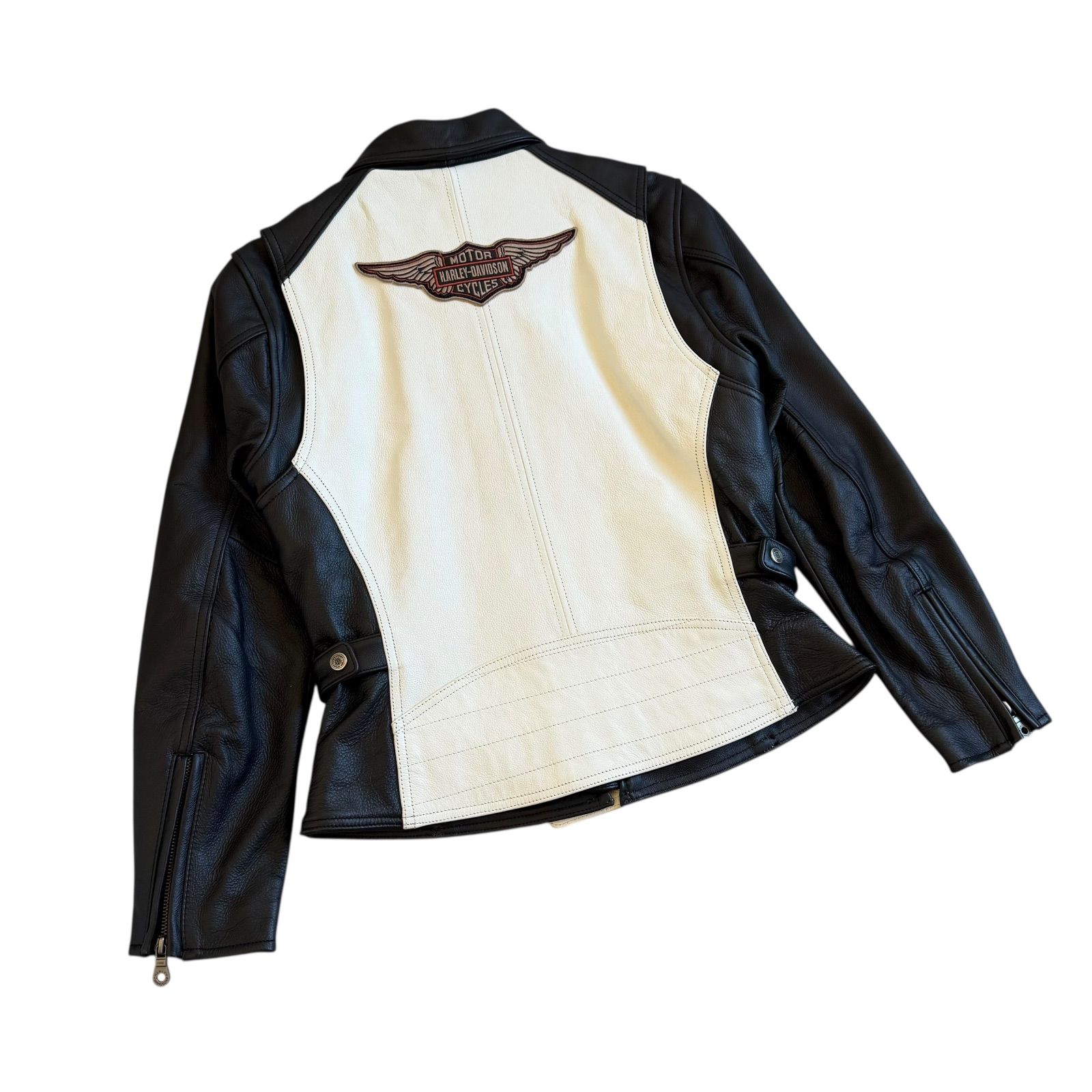 90s Harley Davidson シングルライダースジャケット 38 美品 HARLEY-DAVIDSON / ハーレーダビッドソン 90's シングルレザー