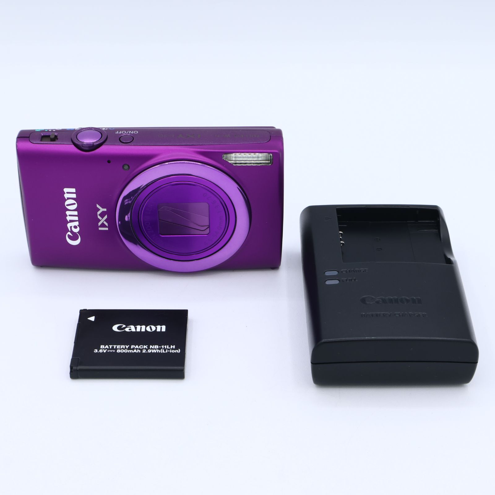 Canon キヤノン デジタルカメラ IXY 630 光学12倍ズーム パープル 251230_