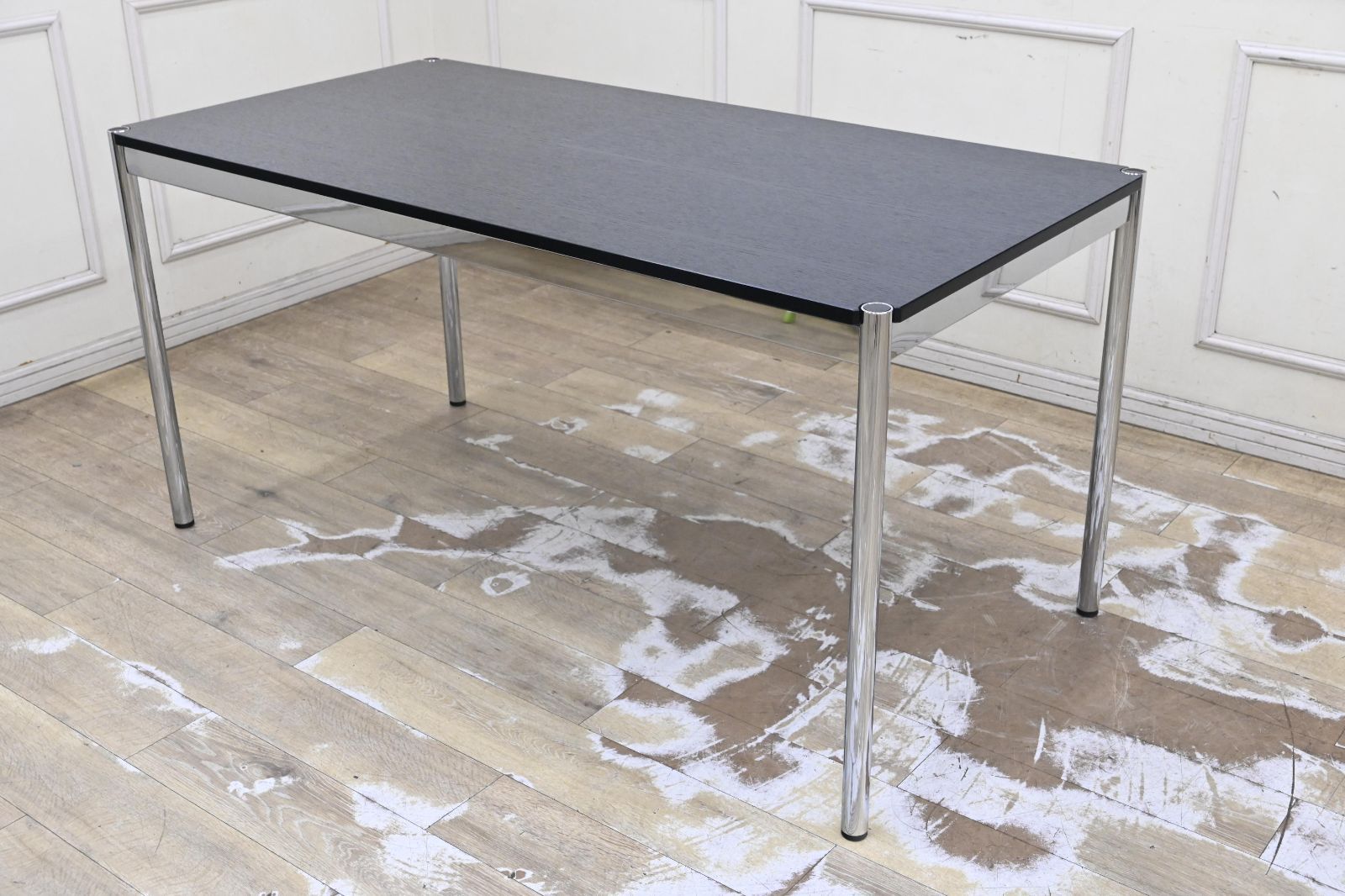 F124M 超美品 USM ハラー システム ミーティング テーブル オフィス