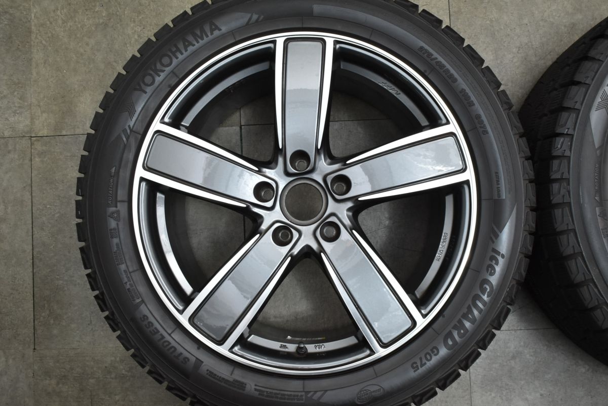  スタッドレス MAK TURISMO FF 20 in 9 J 50 PCD 130 ヨコハマ アイスガード G 075 275 45 R ポルシェ カイエン カイエンクーペ 20インチ タイヤ ホイールセット