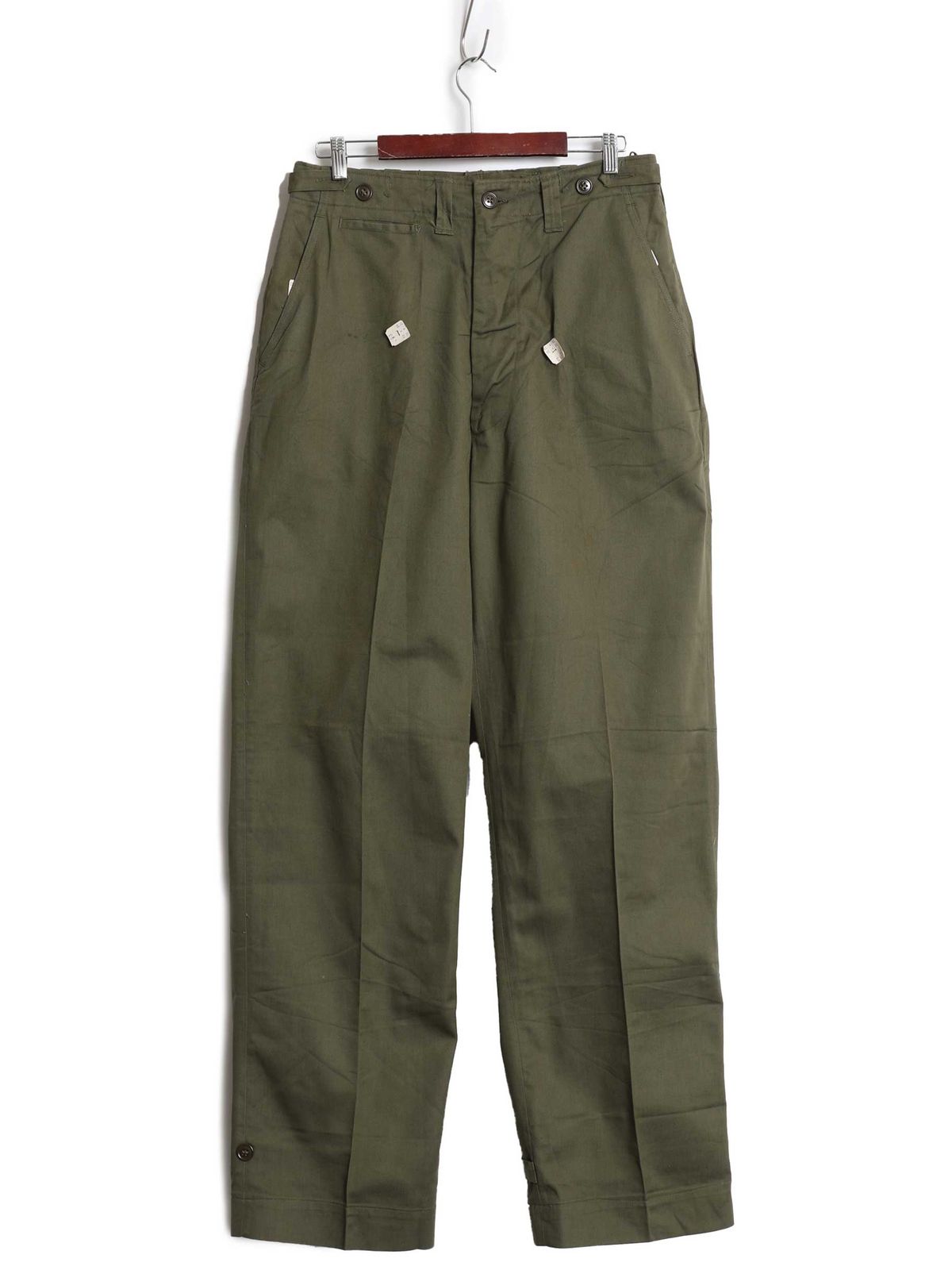 デッドストック 極美品 アメリカ軍 実物 M43 フィールドパンツ お得なクーポン配布中!】 デッドストック 40s ☆ 米軍実物 US ARMY M